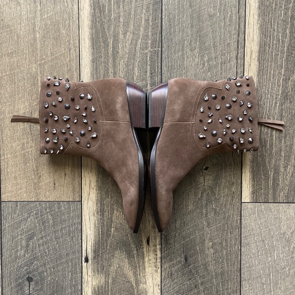 Sam Edelman Avril Embellished Ankle Boots - Picture 3 of 14